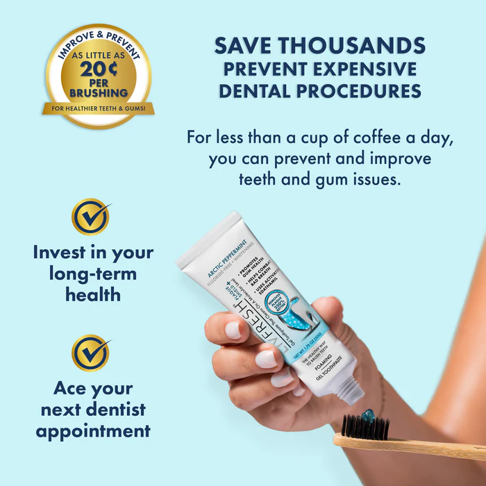 LIVFRESH Gel Toothpaste