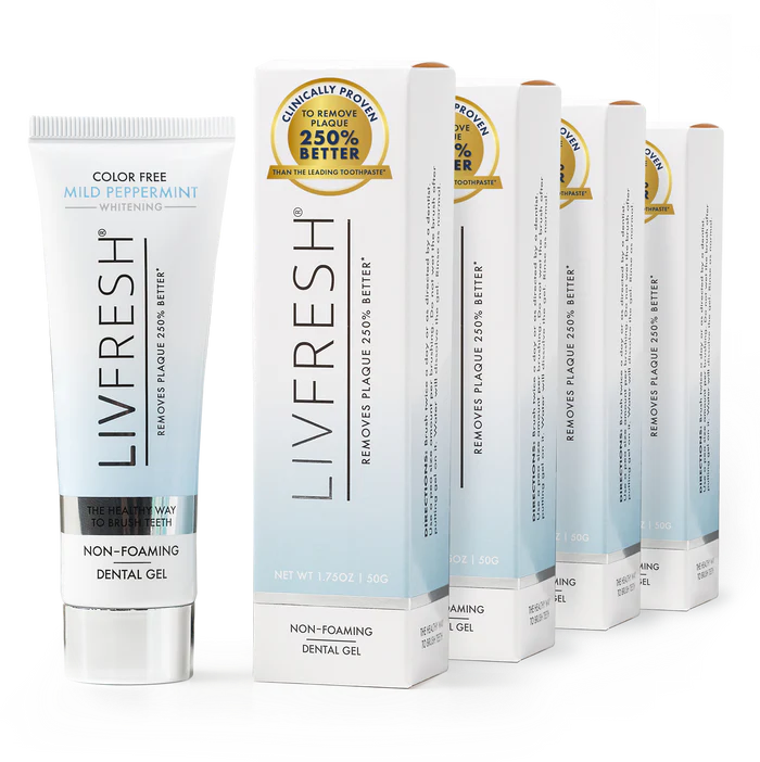 LIVFRESH Gel Toothpaste
